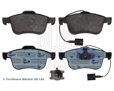 Brake Pad Set, disc brake ADA104267 Blue Print, Image 2