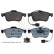 Brake Pad Set, disc brake ADA104267 Blue Print, Thumbnail 2