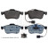 Brake Pad Set, disc brake ADA104267 Blue Print, Thumbnail 2
