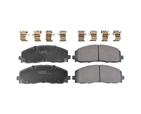 Brake Pad Set, disc brake ADA104268 Blue Print