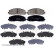 Brake Pad Set, disc brake ADA104268 Blue Print, Thumbnail 2