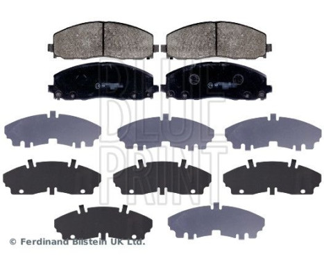 Brake Pad Set, disc brake ADA104268 Blue Print, Image 2