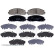 Brake Pad Set, disc brake ADA104268 Blue Print, Thumbnail 2