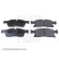 Brake Pad Set, disc brake ADA104269 Blue Print, Thumbnail 2