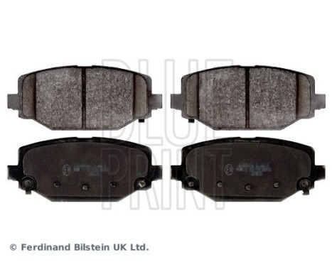 Brake Pad Set, disc brake ADA104271 Blue Print, Image 2