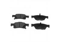 Brake Pad Set, disc brake ADA104272 Blue Print