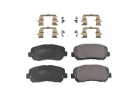 Brake Pad Set, disc brake ADA104276 Blue Print