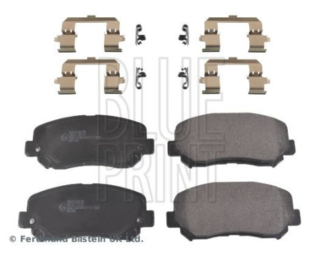 Brake Pad Set, disc brake ADA104276 Blue Print, Image 3