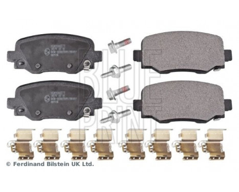 Brake Pad Set, disc brake ADA104277 Blue Print, Image 3