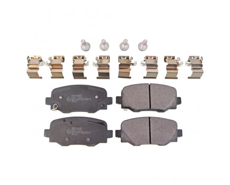 Brake Pad Set, disc brake ADA104281 Blue Print