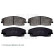 Brake Pad Set, disc brake ADA104283 Blue Print, Thumbnail 2