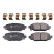 Brake Pad Set, disc brake ADA104284 Blue Print