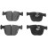 Brake Pad Set, disc brake ADB114203 Blue Print