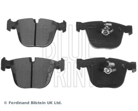 Brake Pad Set, disc brake ADB114203 Blue Print, Image 2
