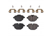 Brake Pad Set, disc brake ADB114211 Blue Print