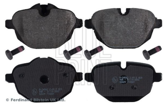 Brake Pad Set, disc brake ADB114211 Blue Print, Image 2