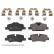 Brake Pad Set, disc brake ADB114216 Blue Print, Thumbnail 3