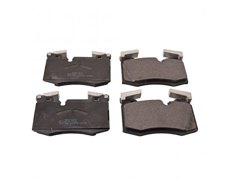 Brake Pad Set, disc brake ADB114217 Blue Print