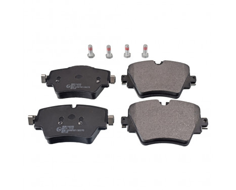 Brake Pad Set, disc brake ADB114220 Blue Print