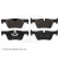 Brake Pad Set, disc brake ADB114222 Blue Print, Thumbnail 2