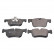 Brake Pad Set, disc brake ADB114225 Blue Print