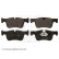 Brake Pad Set, disc brake ADB114225 Blue Print, Thumbnail 2
