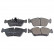 Brake Pad Set, disc brake ADB114228 Blue Print