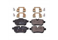 Brake Pad Set, disc brake ADB114236 Blue Print