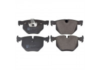 Brake Pad Set, disc brake ADB114237 Blue Print