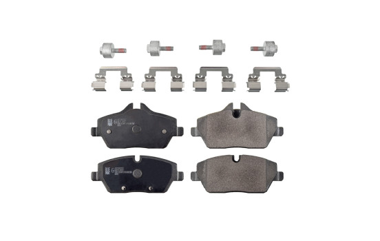 Brake Pad Set, disc brake ADB114241 Blue Print