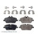 Brake Pad Set, disc brake ADB114241 Blue Print, Thumbnail 3