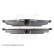 Brake Pad Set, disc brake ADB114241 Blue Print, Thumbnail 4