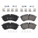 Brake Pad Set, disc brake ADBP420004 Blue Print