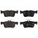 Brake Pad Set, disc brake ADBP420012 Blue Print