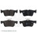 Brake Pad Set, disc brake ADBP420012 Blue Print, Thumbnail 4