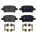 Brake Pad Set, disc brake ADBP420014 Blue Print