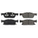 Brake Pad Set, disc brake ADBP420017 Blue Print