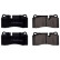 Brake Pad Set, disc brake ADBP420018 Blue Print