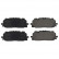 Brake Pad Set, disc brake ADBP420024 Blue Print