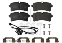 Brake Pad Set, disc brake ADBP420034 Blue Print