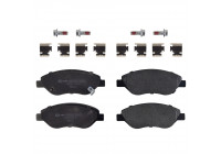 Brake Pad Set, disc brake ADBP420040 Blue Print