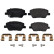 Brake Pad Set, disc brake ADBP420053 Blue Print