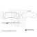 Brake pad set, disc brake ADBP420060 Blue Print, Thumbnail 2