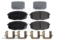 Brake pad set, disc brake ADBP420072 Blue Print