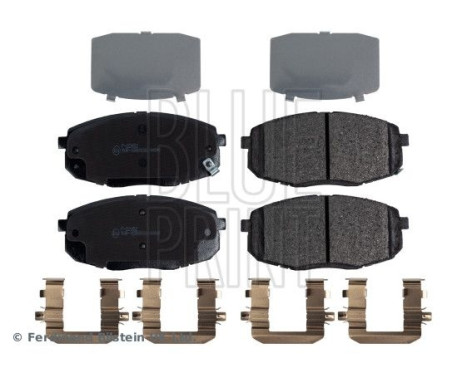 Brake pad set, disc brake ADBP420072 Blue Print