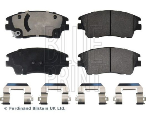 Brake pad set, disc brake ADBP420078 Blue Print