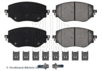 Brake pad set, disc brake ADBP420083 Blue Print
