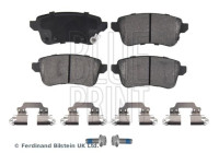 Brake pad set, disc brake ADBP420085 Blue Print