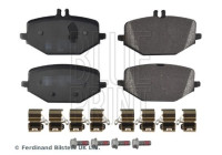 Brake pad set, disc brake ADBP420092 Blue Print