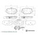 Brake pad set, disc brake ADBP420092 Blue Print, Thumbnail 2